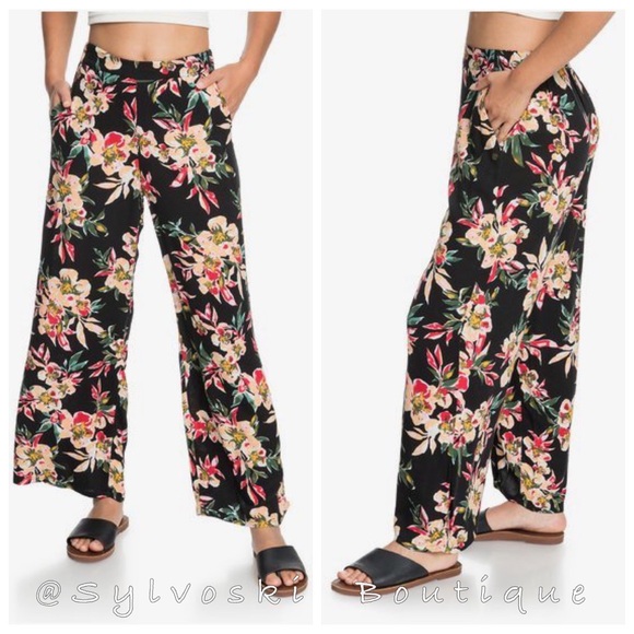 Roxy Pants - 🔥ROXY Midnight Avenue Wide Leg Pants NWT